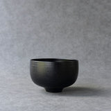 喜八工房 欅 糸筋椀(大) 黒