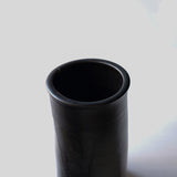 ●25-YT10 黒唐津 筒器