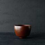 26-AS-12 Tsutsugata-wan (Cylindrical Medium Bowl) – Red