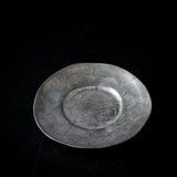 ●25-IY-13銀&白金リムプレート(約21㎝)