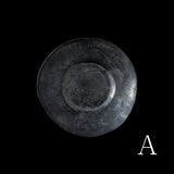 ●25-IY-13銀&白金リムプレート(約21㎝)