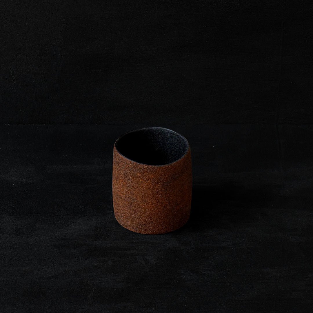 ●25-KF140 Sabi-urushi Cup Red