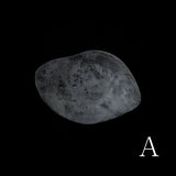 ●25-IY-14銀&白金楕円高台皿/小さ目