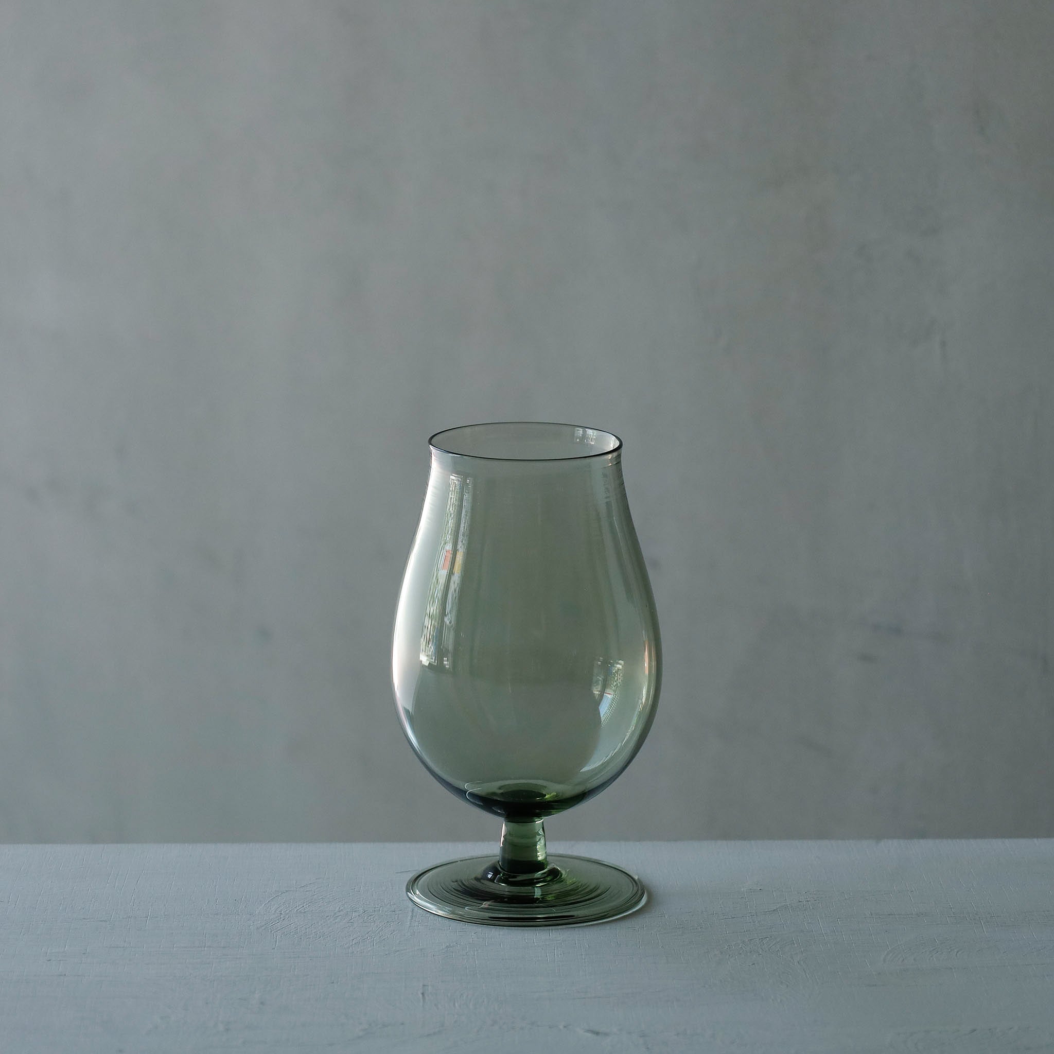 ●26-TE-16 Balloon Glass MOSS GREEN