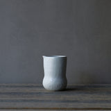 ●24-TS 16 Tomoko Sakai - White Porcelain Tea Pitcher