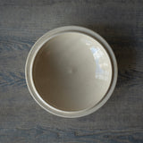 ●船串篤司 round plate 21cm 灰