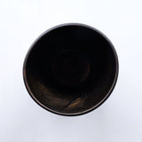 ●24-TY-19 Yohen Black Karatsu Cylindrical Vessel