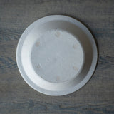 ●25-AF-21 鉢(浅)24cm 白 B