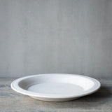 ●25-AF-21 鉢(浅)24cm 白 B