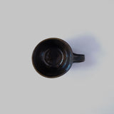 ●25-YT27 黒唐津 カップ A