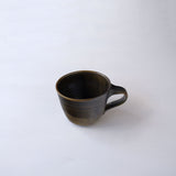 ●25-YT27 黒唐津 カップ A