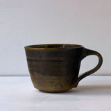 ●25-YT27 黒唐津 カップ A