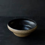 26-AS-45 Hachi (Medium Bowl) – White and Black