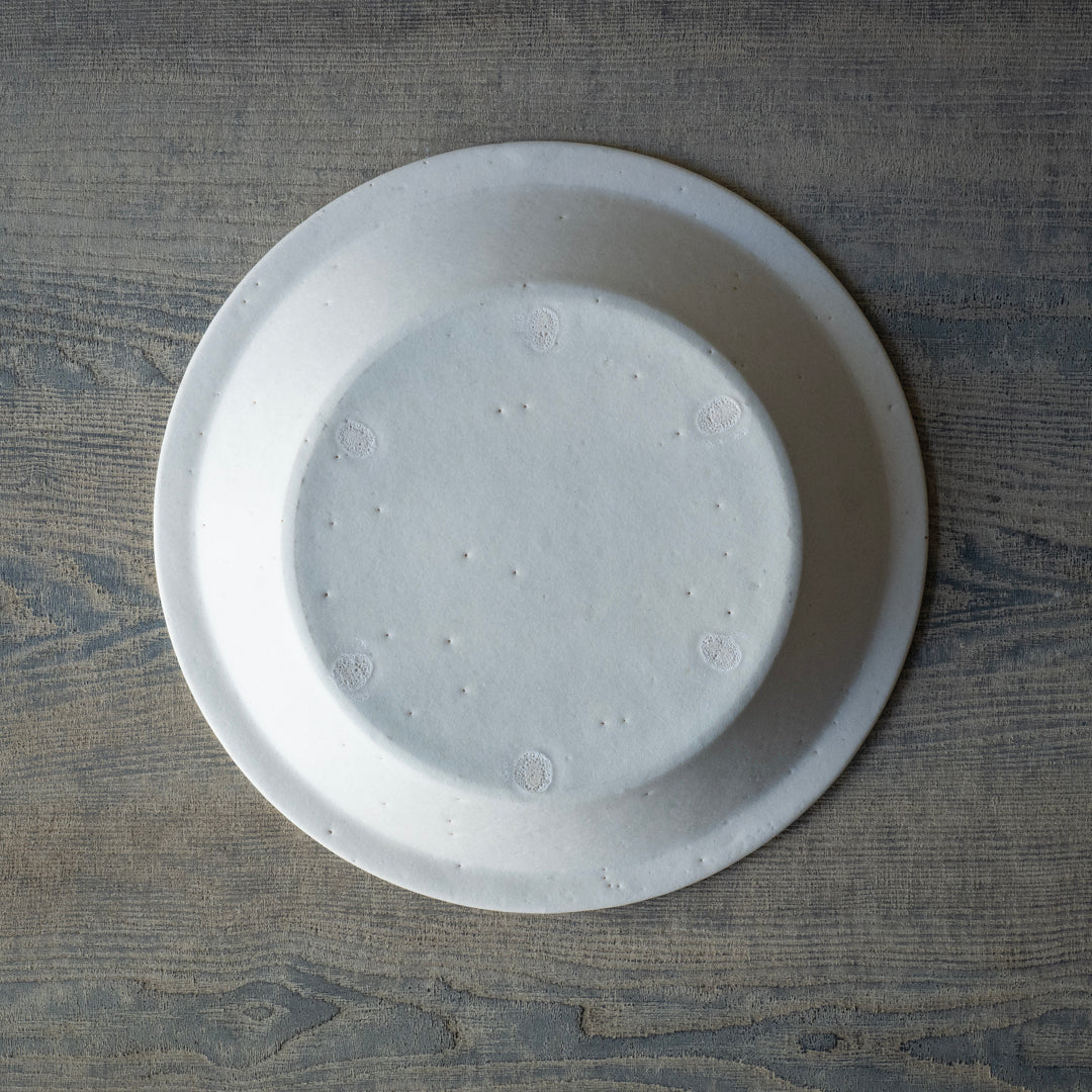 ●25-AF-30 リム皿(深)24cm 白 A