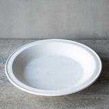 ●25-AF-30 リム皿(深)24cm 白 A