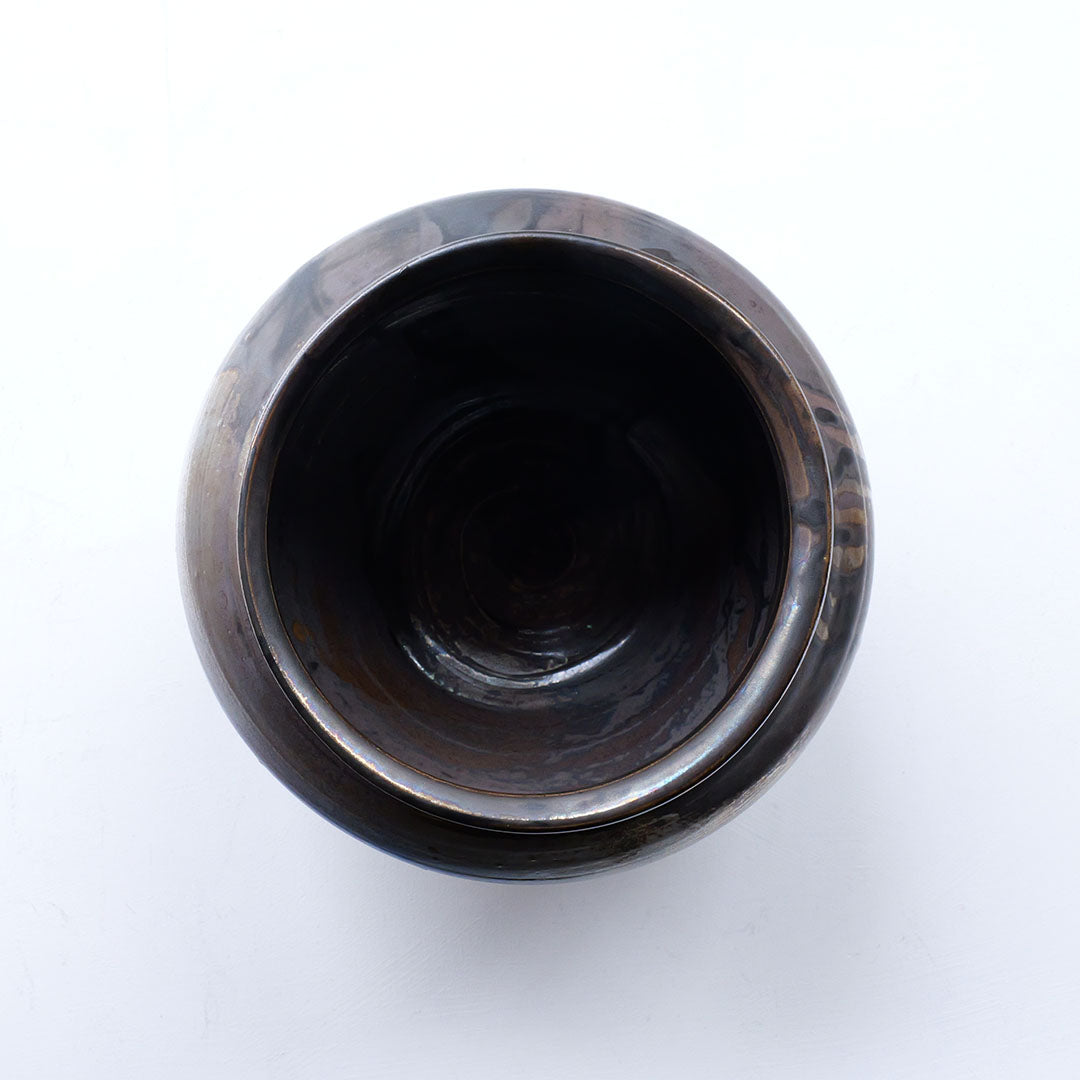 ●24-TY-31 Yohen Black Karatsu Jar
