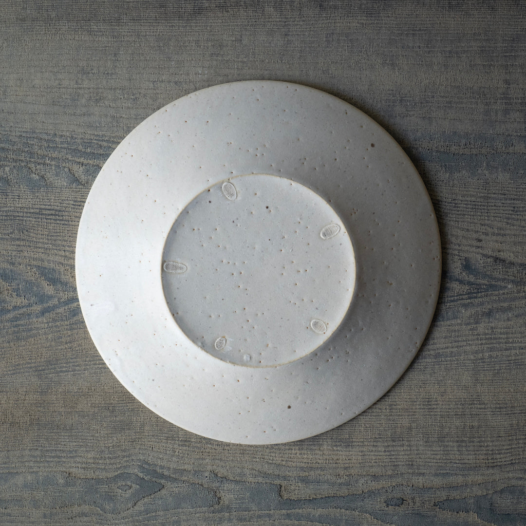 ●25-AF-31 リム皿24cm 白 C