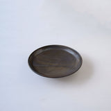 ●25-YT44 窯変黒唐津 皿