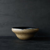 26-AS-45 Hachi (Medium Bowl) – White and Black