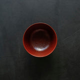 26-AS-5 Tsuzumi-wan (Tsuzumi-shaped Small Bowl) – Red