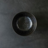 26-AS-1 Tsuzumi-wan (Tsuzumi-shaped Large Bowl) – Black