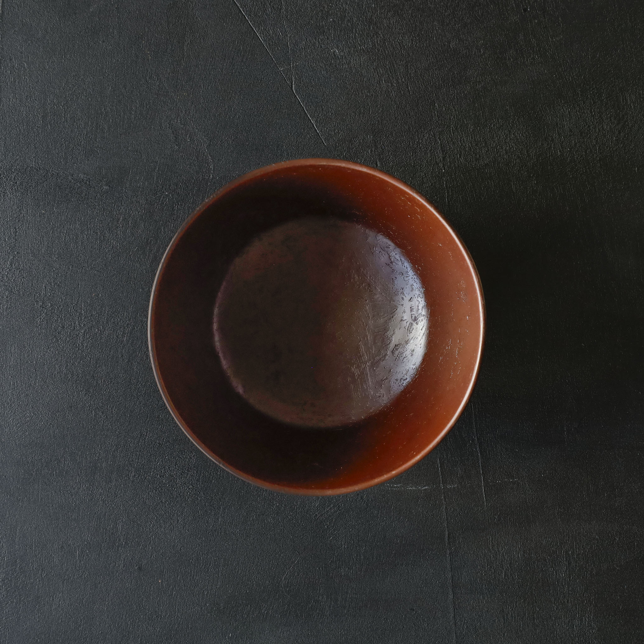 26-AS-16 Tsutsugata-wan (Cylindrical Small Bowl) – Red