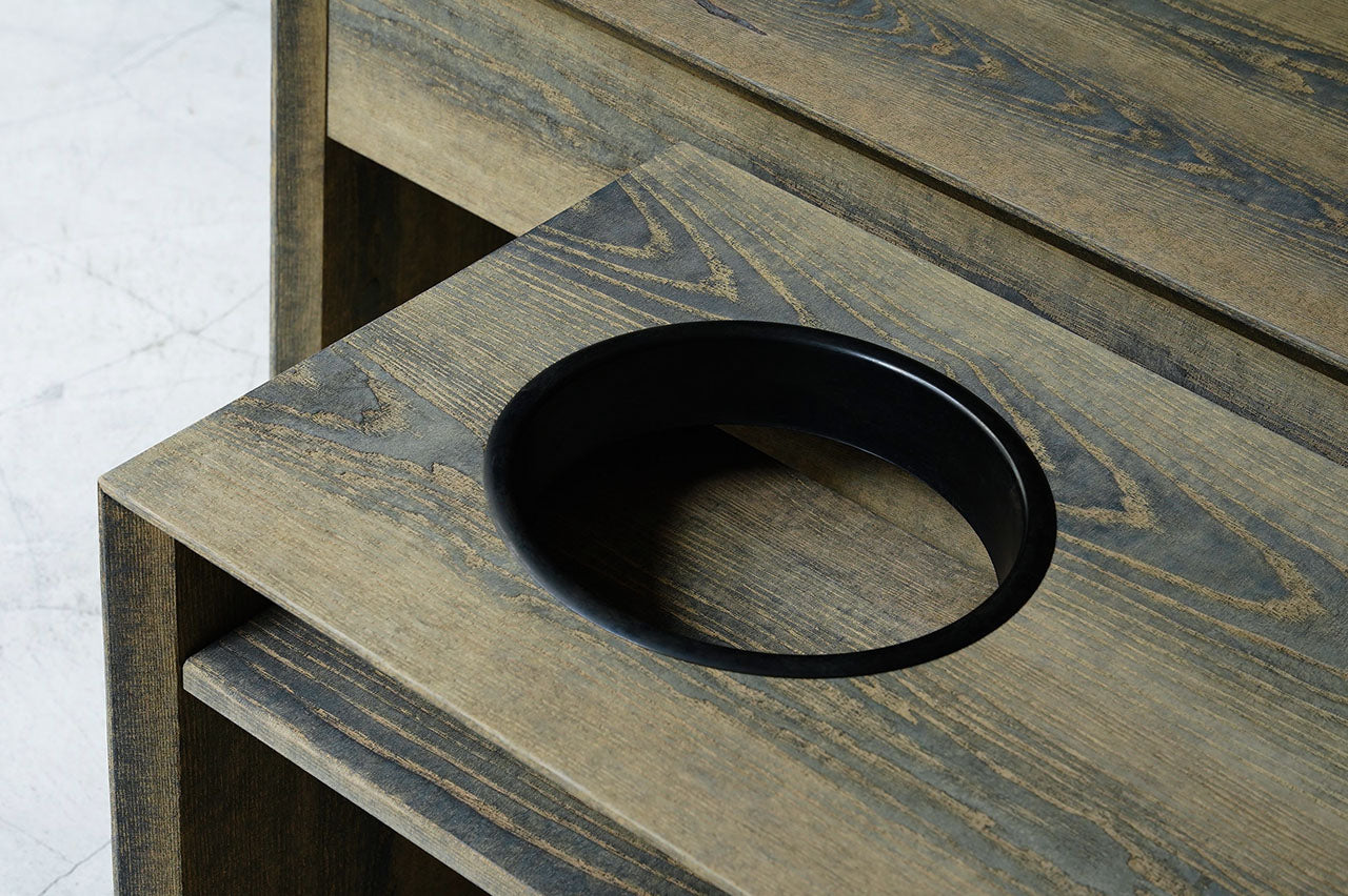 Fuyou Ryurei-joku 7-piece Set (a set of tea service tables and chairs)