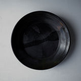 ●25-YT52 窯変黒唐津 大皿