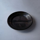 ●25-YT52 窯変黒唐津 大皿