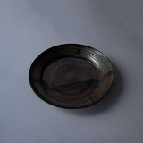 ●25-YT54 窯変黒唐津 大皿