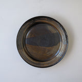 ●25-YT55 窯変黒唐津 平皿