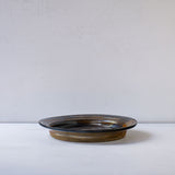 ●25-YT55 窯変黒唐津 平皿