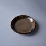 ●25-YT59 絵唐津 蝶文平皿