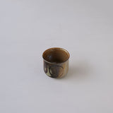 ●25-YT60 絵唐津 円文たちぐい呑