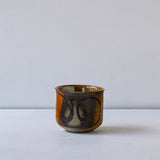 ●25-YT60 絵唐津 円文たちぐい呑