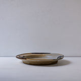 ●25-YT68 絵唐津 鳥草文皿