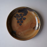 ●25-YT89 絵唐津 ぶどう文皿