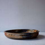 ●25-YT89 絵唐津 ぶどう文皿