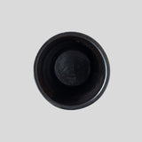 ●25-YT9 窯変黒唐津 筒器