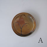 ●25-YT94 絵唐津 草文皿(鉢)