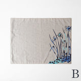 Bingata Nawachou Place Mat Waterside Scene Aigata