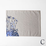 Bingata Nawachou Place Mat Waterside Scene Aigata