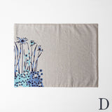 Bingata Nawachou Place Mat Waterside Scene Aigata