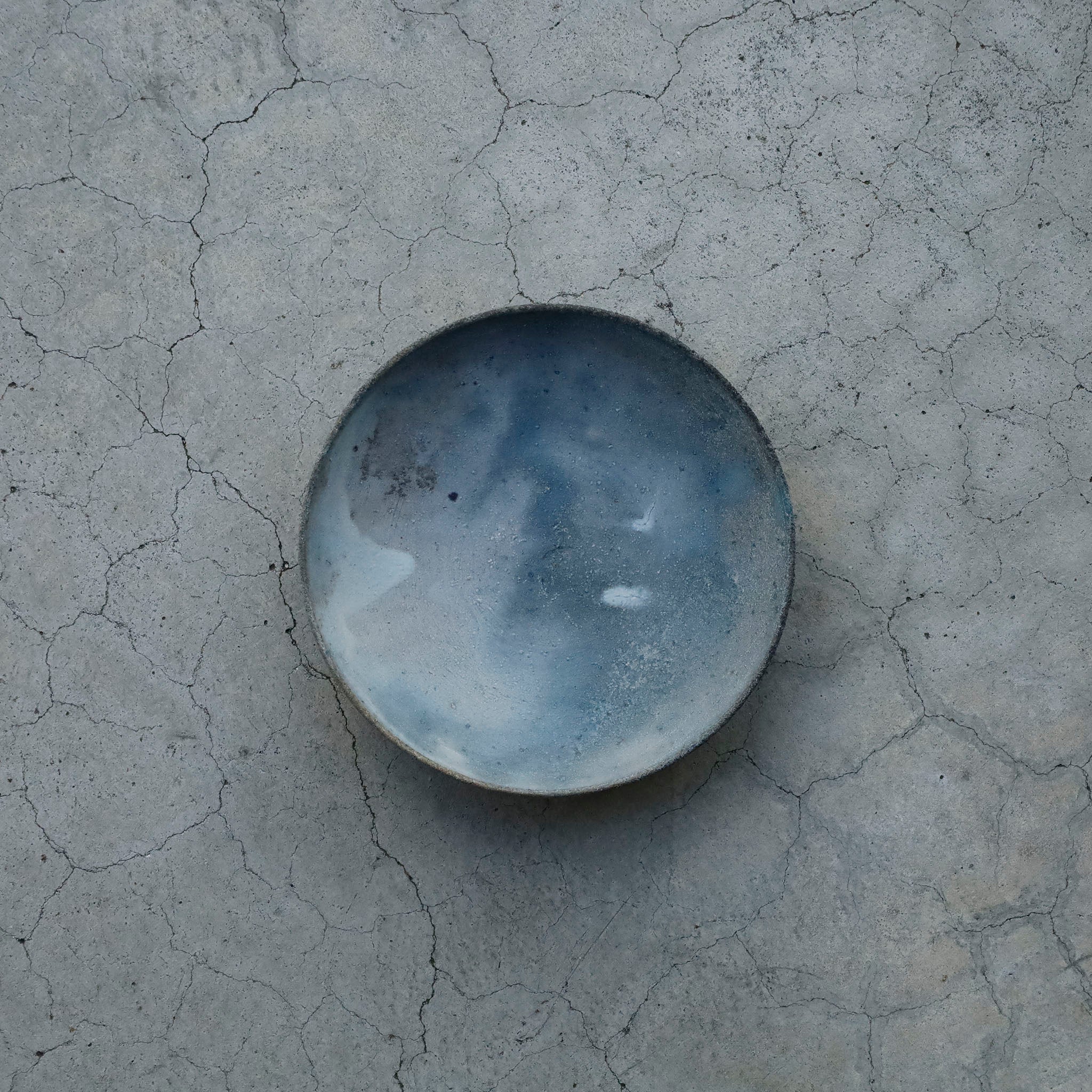 Etsuji Noguchi / White Rust, Small Bowl A