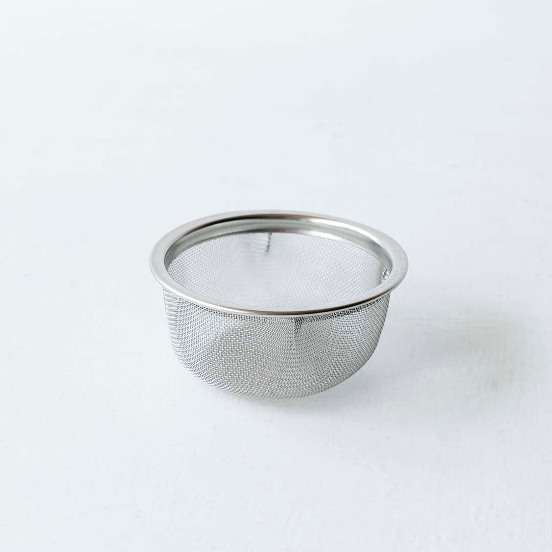 空間鋳造 鉄急須 Moon 小 白金色 縞細工鉉(桐箱入り)