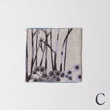 Bingata Nawachou Coaster Waterside Scene Aigata