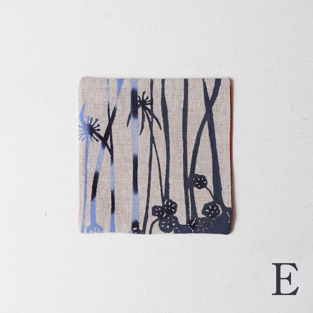 Bingata Nawachou Coaster Waterside Scene Aigata
