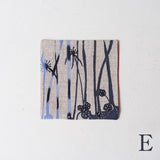 Bingata Nawachou Coaster Waterside Scene Aigata