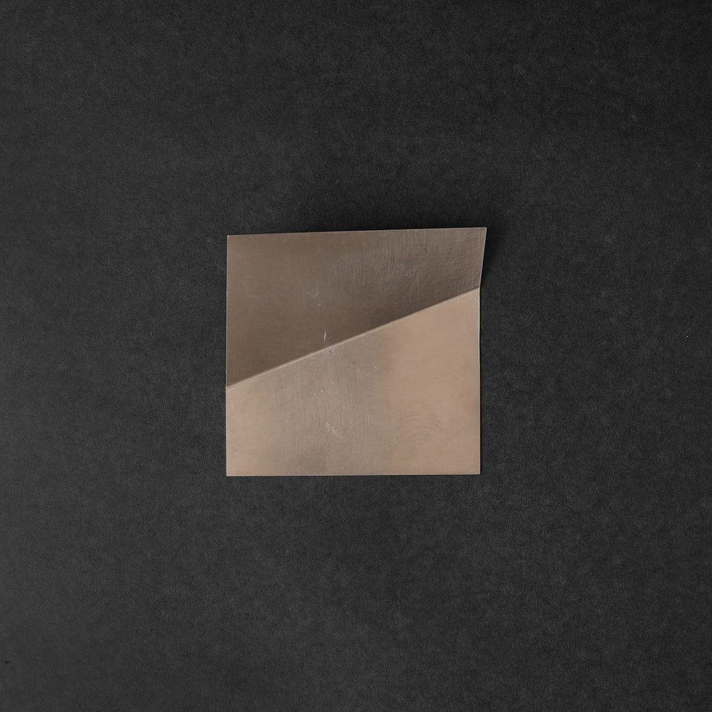 Yuichi Takemata ステンレス角皿/折S – 雨晴/AMAHARE