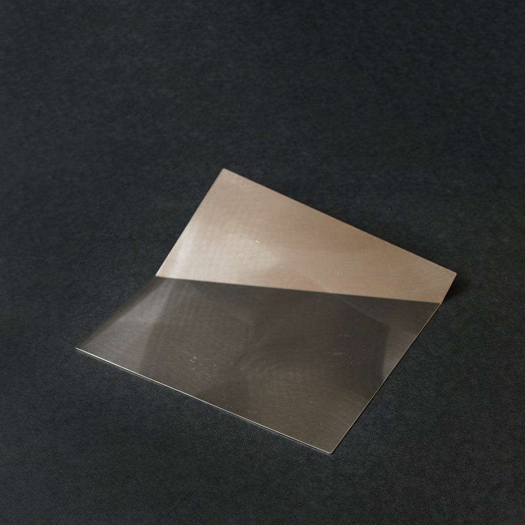 Yuichi Takemata ステンレス角皿/折L – 雨晴/AMAHARE